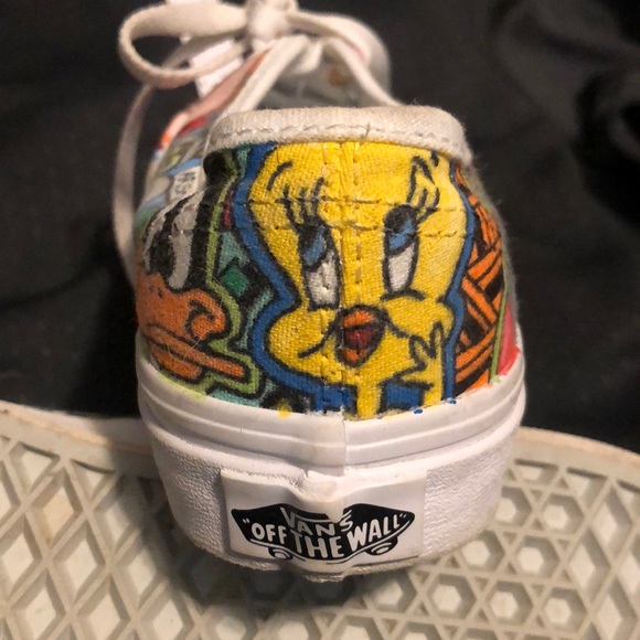 Custom Vans Shoes - hand painted size 2.5 - Picture 5 of 6